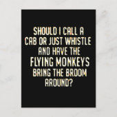 Flyingmonkeypfeife Postkarte (Vorderseite)