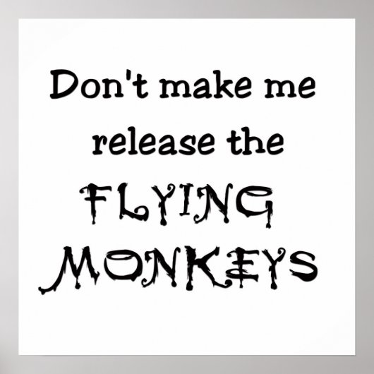 FlyingMonkeys Poster (Vorne)