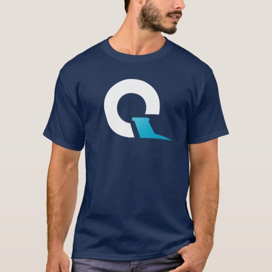 FlyJSim - Q4XP Blau-T - Shirt (Vorderseite)