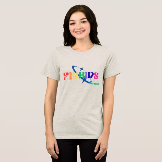 FLYK1DS Tri-Blend SHIRT (Vorderseite voll)