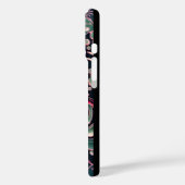 FLYKEN, WELLEN, BLUME Pink, Japanisch Case-Mate iPhone Hülle (Rückseite / Links)