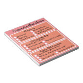 Flylady - Organisieren Sie das Chaos - Notebook Notizblock (angewinkelt)