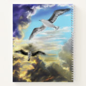 Flyng Birds Notebook Notizblock (Rückseite)