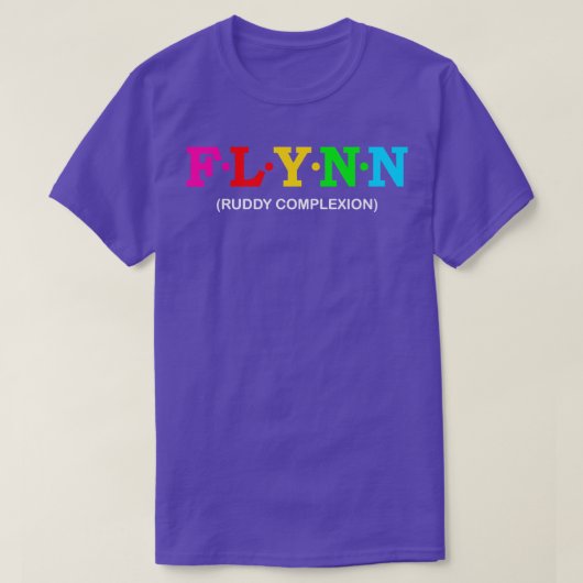 Flynn ruddy-Teint T-Shirt (Design vorne)