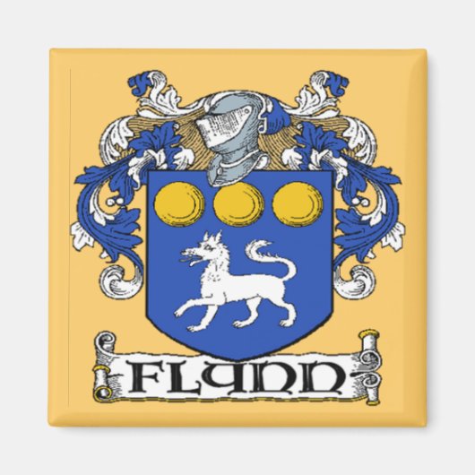 Flynn-Wappen Magnet (Vorne)