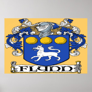 Flynn-Wappen Plakat-Druck Poster