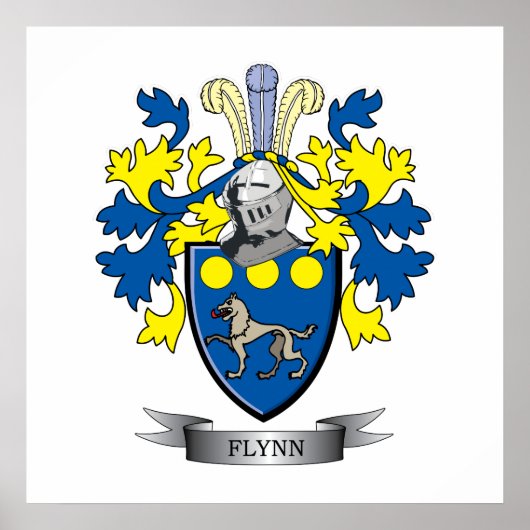 Flynn-Wappen Poster (Vorne)