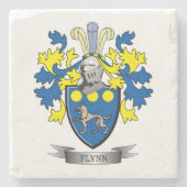 Flynn-Wappen Steinuntersetzer (Vorderseite)