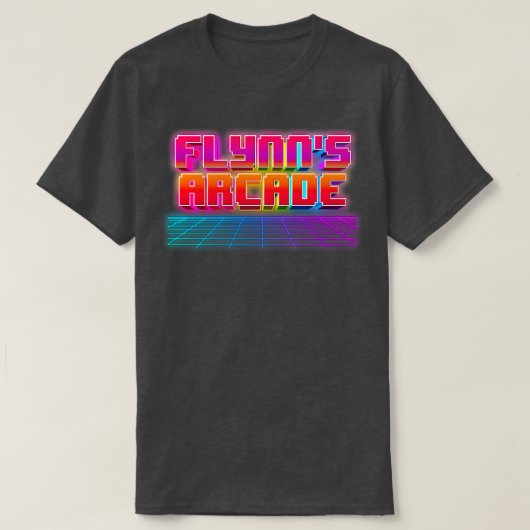 Flynns Arcade 80er Synth Movie T-Shirt (Design vorne)