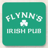 Flynns irischer Pub Getränkeuntersetzer (Vorderseite)