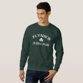 Flynns irischer Pub Sweatshirt (Vorne ganz)