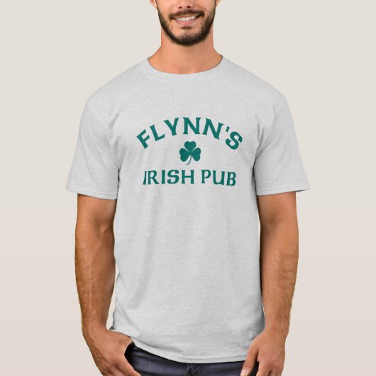 Flynns irischer Pub T-Shirt (Vorderseite)