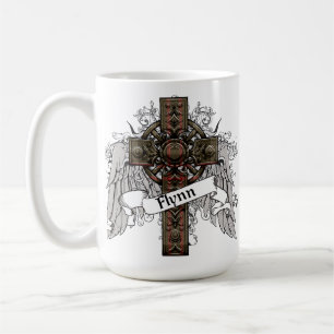 Flynntartan-Kreuz Kaffeetasse