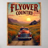 Flyover Country Digital Poster (Vorne)
