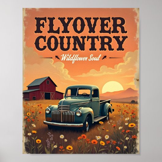 Flyover Country Digital Poster (Vorne)
