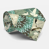 FLYSEAGULLE ÜBER DEN WELLEN Nautik Krawatte (Gerollt)