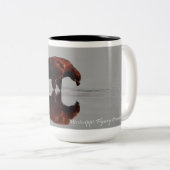 Flyway Dreaming: Adler Zweifarbige Tasse (VorderseiteRechts)