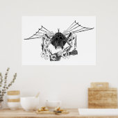 FLYWETA MIT GITAR POSTER (Küche)