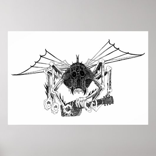 FLYWETA MIT GITAR POSTER (Vorne)
