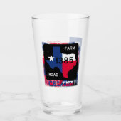FM 1385 Rd, Celina, Texas, Bierglas Glas (Vorderseite)