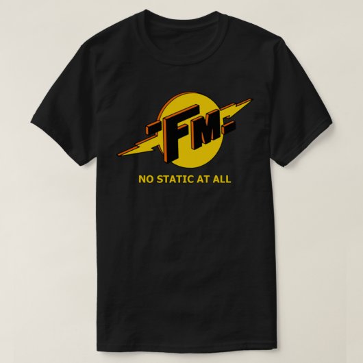 FM bei allen klassischen T-Shirts kein statischer  (Design vorne)