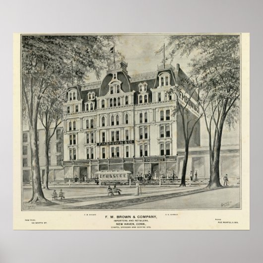FM Brown & Co Poster (Vorne)