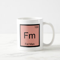 Fm - fetter Mann-Chemie-Element-Symbol-T - Shirt