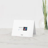 FM Greeting Card with enentwicklung Karte (Rückseite)