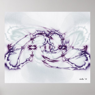 FM - Violet und Aquamarin 3 Poster