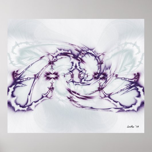 FM - Violet und Aquamarin 3 Poster (Vorne)