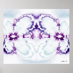 FM - Violet und Aquamarin 4 Poster