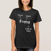 Fma  Science  Idea Physicist Math Physics T-Shirt (Vorderseite)