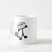 FML Cartoon Man Kaffeetasse (Vorderseite Links)
