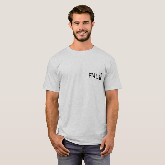 FML Daumen OBEN T-Shirt (Vorne ganz)