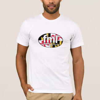 FML Frederick Maryland lokales MD-Flaggen-Shirt T-Shirt