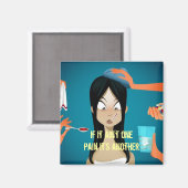 FMS: Wenn es nicht ein Schmerz ist, dann ist es ei Magnet (Vorderseite/Rückseite)