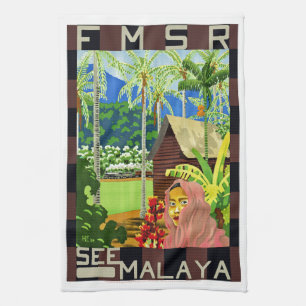 FMSR Siehe Malaya Handtuch