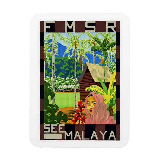 FMSR Siehe Malaya Magnet (Vertikal)