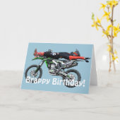 FMX - Freestyle Aerial Motocross Stunt III Karte (Gelbe Blume)