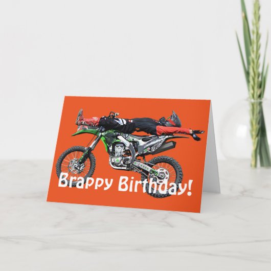 FMX - Freestyle Aerial Motocross Stunt III Karte (Vorderseite)