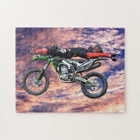 FMX - Freestyle Aerial Motocross Stunt III Puzzle (Horizontal)