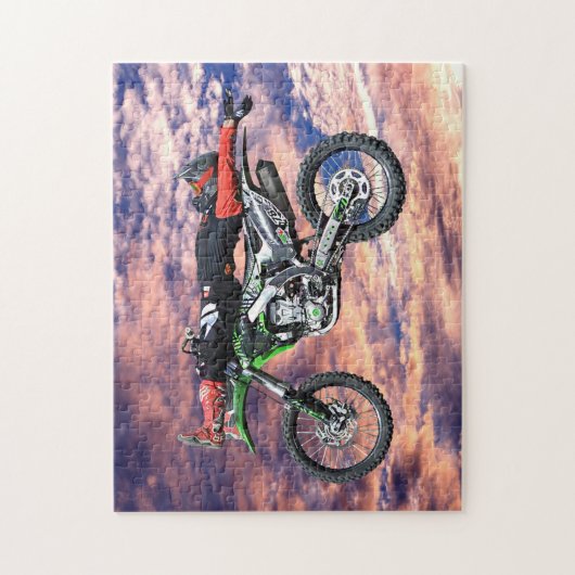 FMX - Freestyle Aerial Motocross Stunt III Puzzle (Vertikal)