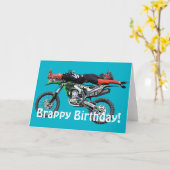 FMX - Freistilluftmotocross-Bremsung III Karte (Gelbe Blume)