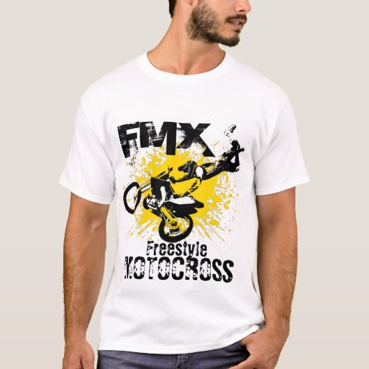 FMX Motocross Freestyle T-Shirt (Vorderseite)
