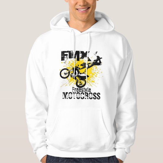 FMX Motocross-Freistil Hoodie (Vorderseite)