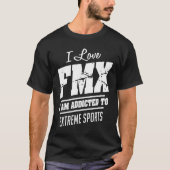 FMX Motocross T Shirt Sportgeschenk (Vorderseite)