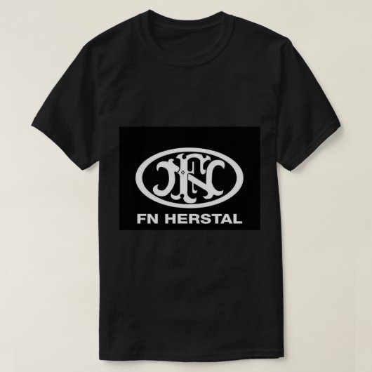 FN Herstal Logo-Aufkleber T-Shirt (Design vorne)
