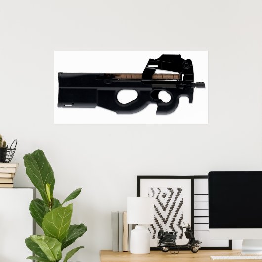 FN P90 POSTER (Heimbüro)
