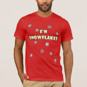 F'n Schneeflocke-Feiertags-T - Shirt (Vorderseite)