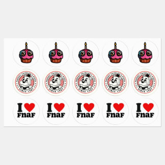 FNaF Sticker Pack – Gruselspiel-Vibes